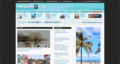 Desktop Screenshot of fireislandqnews.com